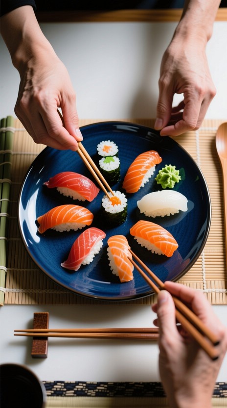 Free Elegant Sushi Setting Image - Sushi, Japanese, Cuisine | Download ...