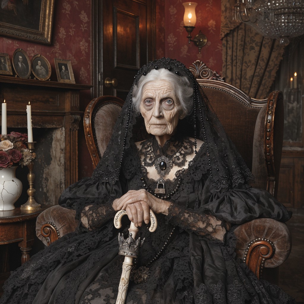 Free Gothic Mourning Portrait Image - Victorian, Gothic, Mourning ...