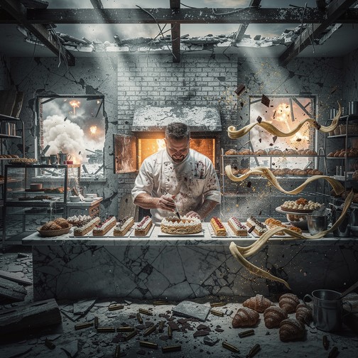 Free Bakery Under Fire Image - Bakery, War, Destruction | Download at ...