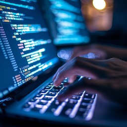 Free Coding Workstation Glow Image - Programming, Coder, Technology ...