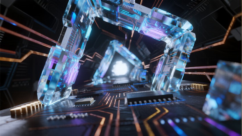 Free Glowing Tech Portal Image - Portal, Technology, Digital | Download ...