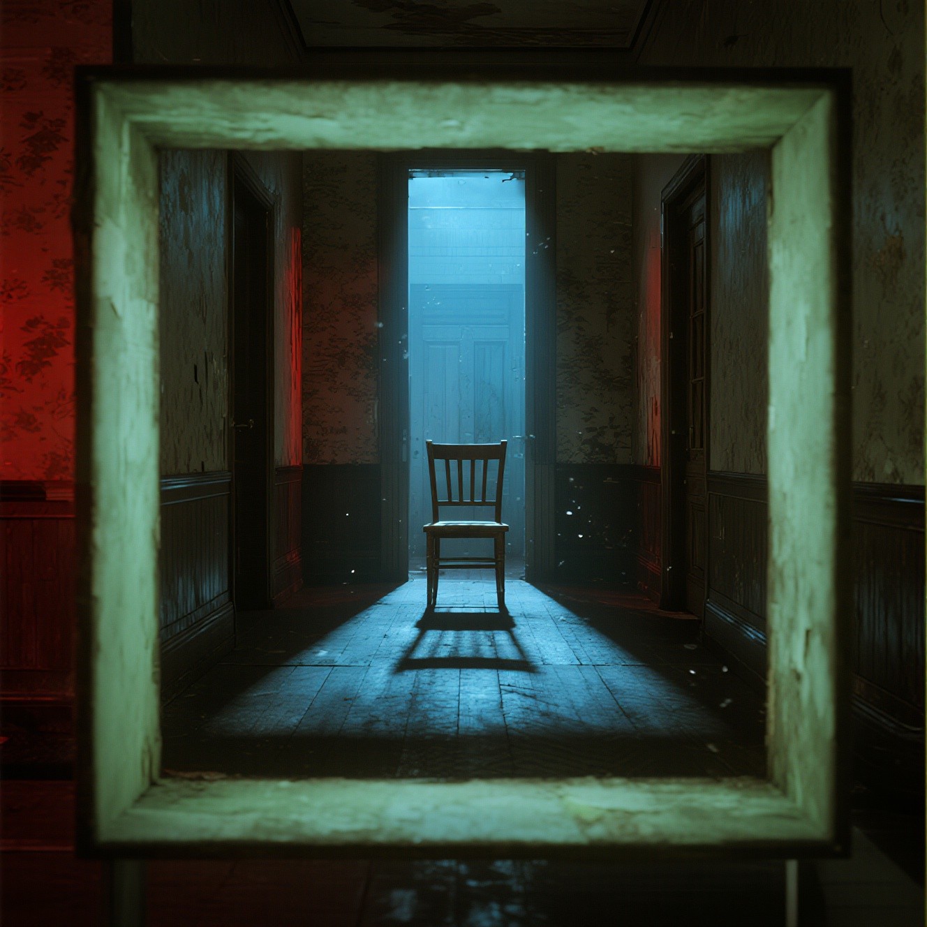 Free Abandoned Chair Hallway Image - Chair, Hallway, Horror | Download ...