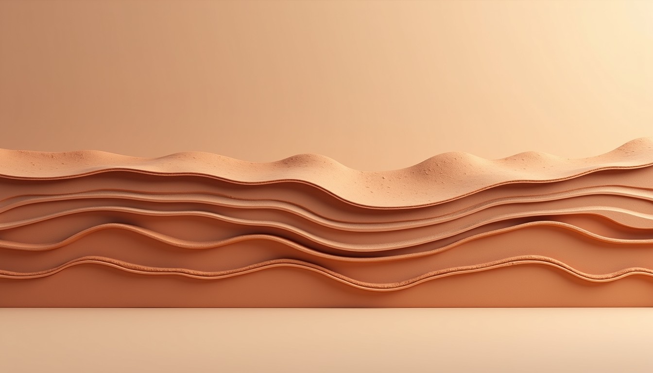 Free Flowing Copper Waves Image - Geological, Copper, Terracotta ...