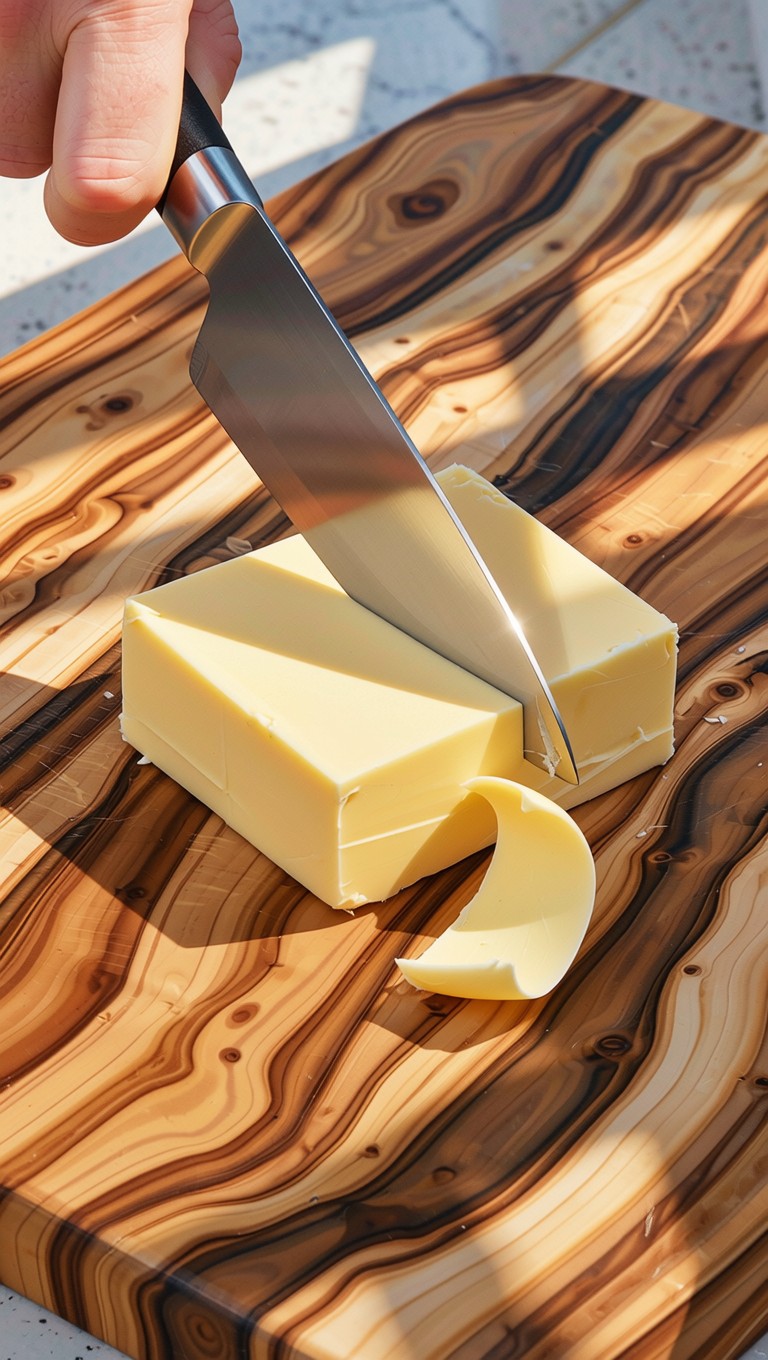 Free Cutting Fresh Butter Image - Butter, Knife, Slicing | Download at ...