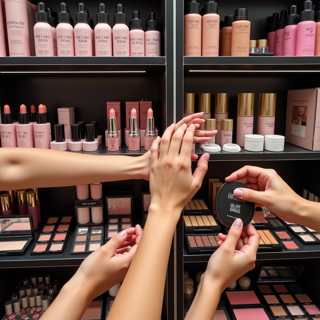 Free Cosmetics Shopping Scene Image - Makeup, Cosmetics, Beauty ...