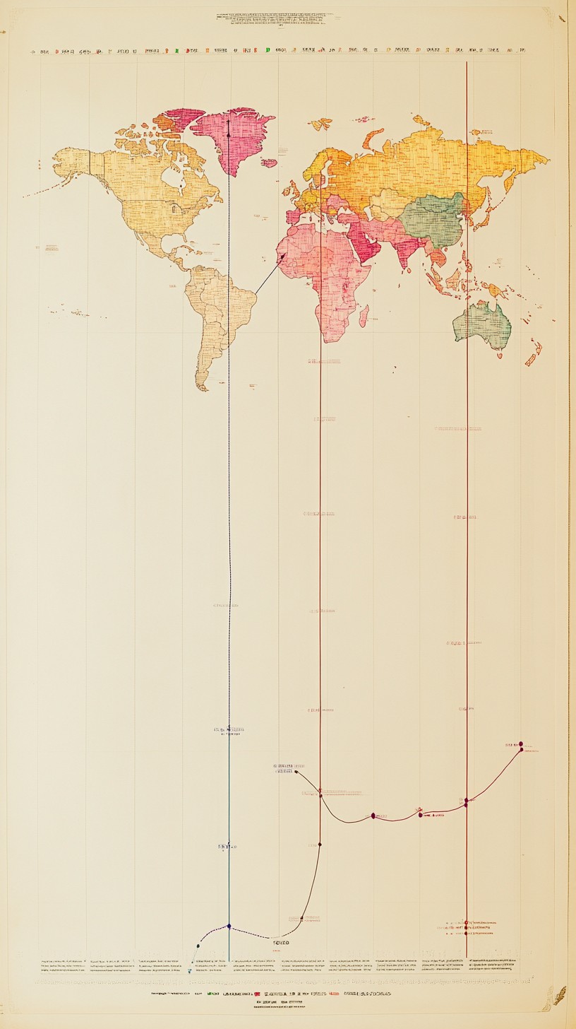 Free Antique world map Image - Map, World, Vintage | Download at StockCake