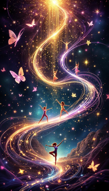 Celestial Ribbon Free Celestial Joy Ribbons Image | Download at StockCake