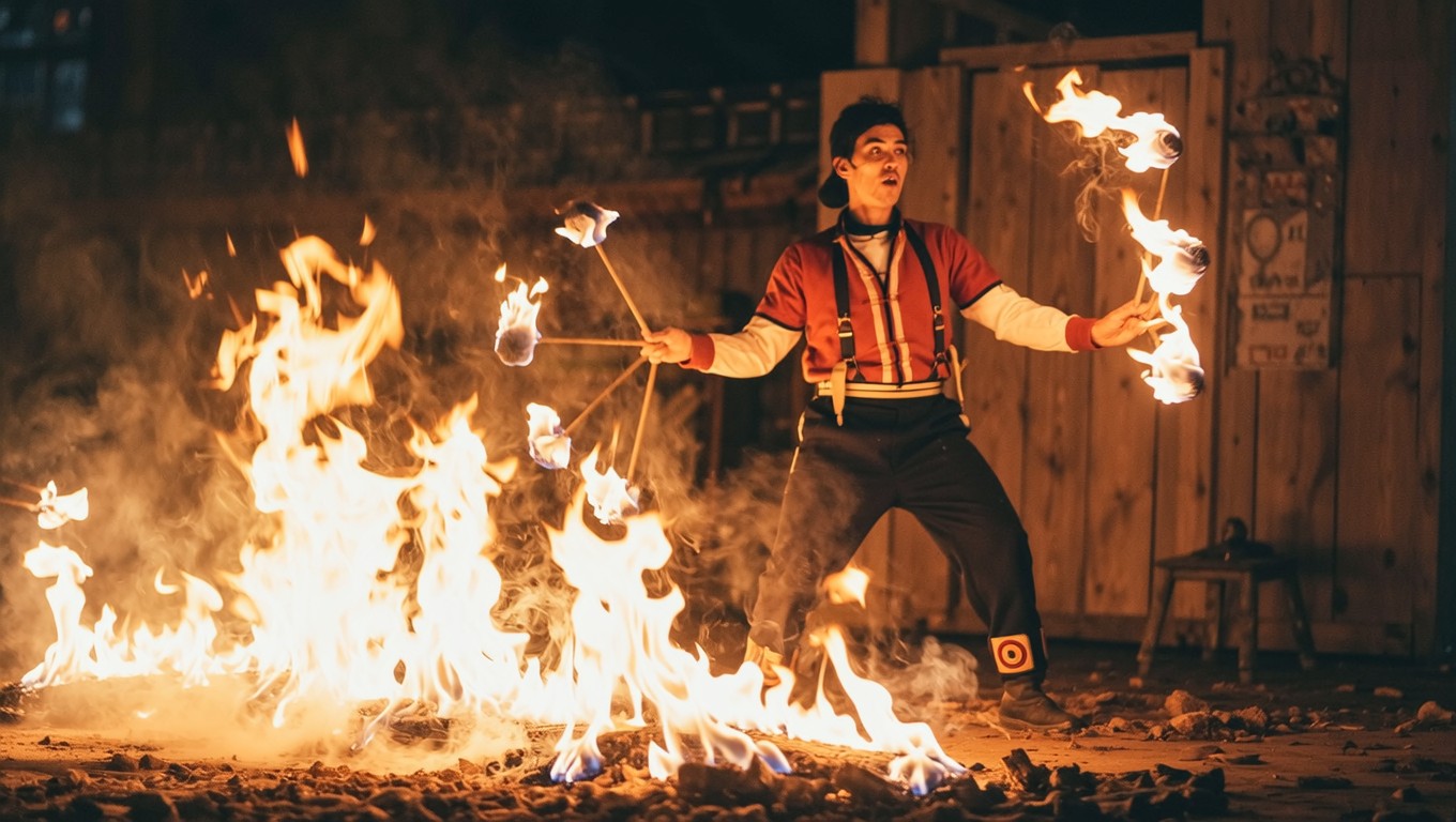 Dramatic Fire H Free Dramatic fire performance Image - Fire, Performance, Flames ...