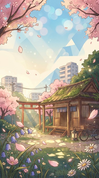 Old Anime Spring Roses Free Spring Summer Blossoms Image - Anime, Manga, Illustration ...