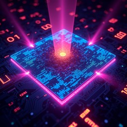 Free Quantum Code Matrix Image - Cyberpunk, Holographic, Circuit ...