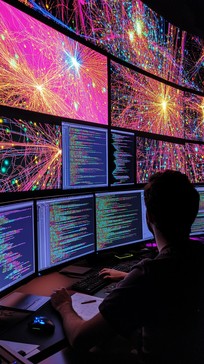Free Tech Workspace Setup Image - Technology, Programmer, Coding ...