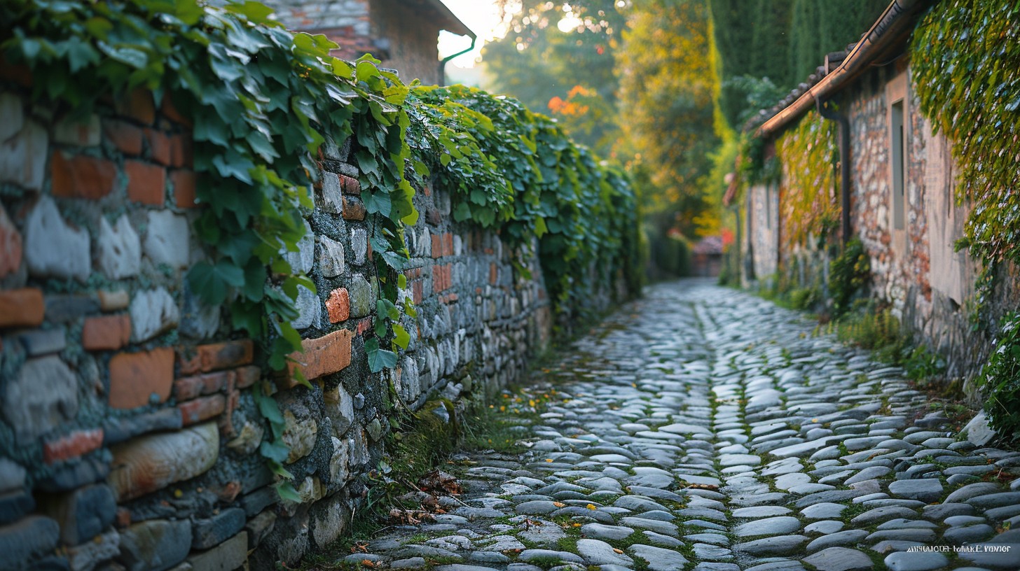 Free Cobbled Pathway Serenity Image - Cobbled, Pathway, Serenity ...