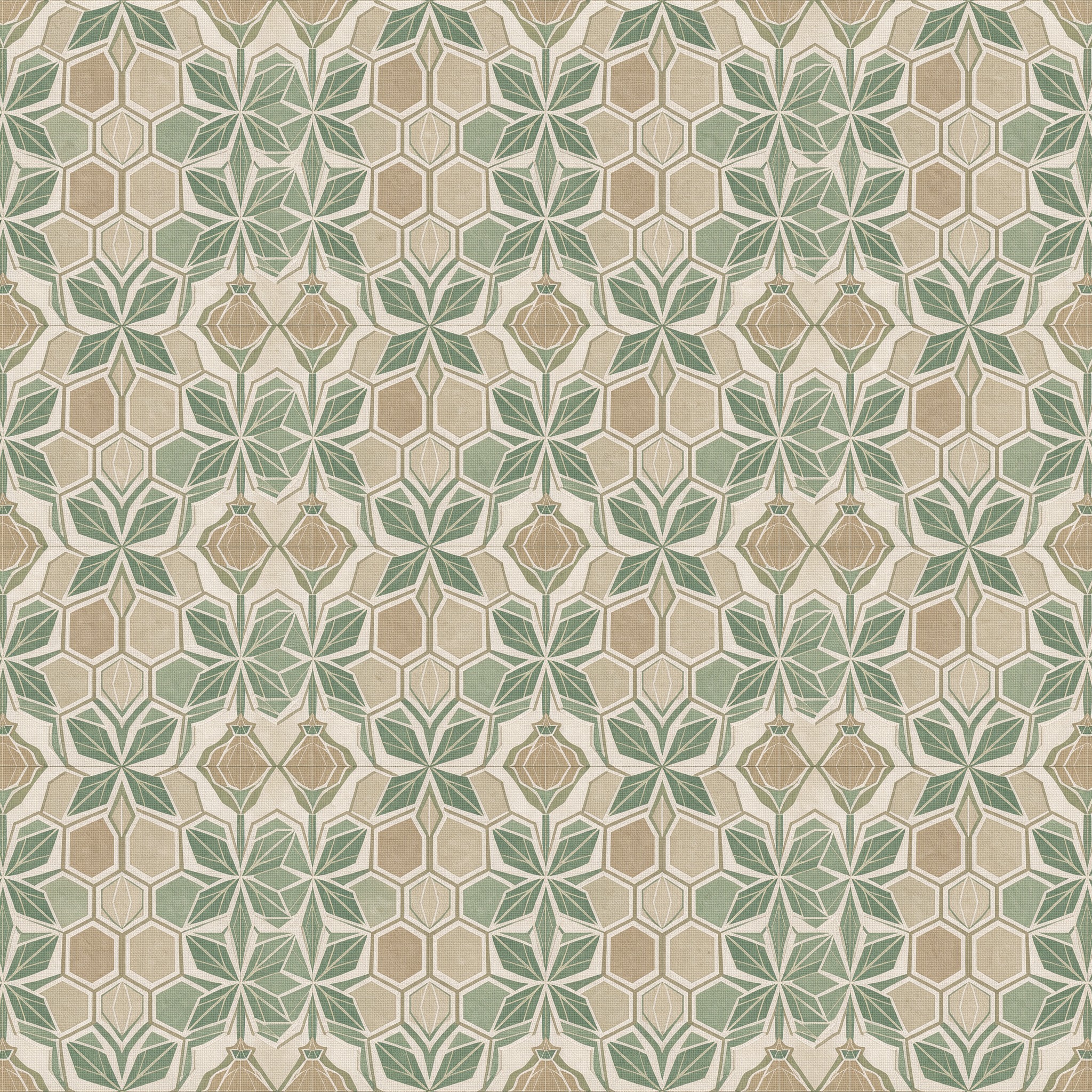 Download Leafy Honeycomb Pattern Image - Pattern, Seamless, Geometric ...