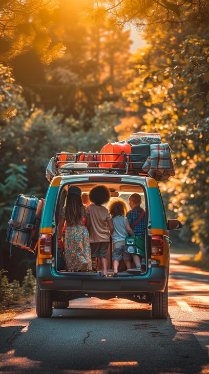 Free Sunset Road Trip Image - Sunset, Friends, Car | Download at StockCake