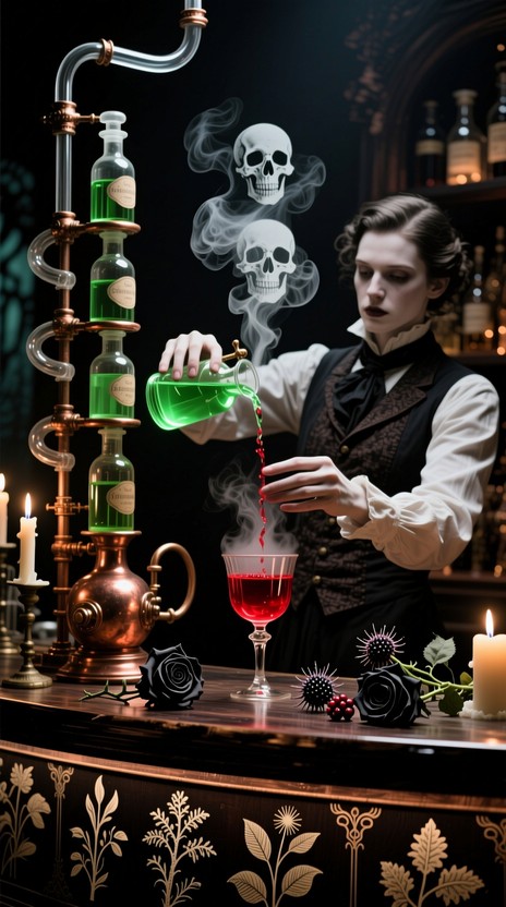 Free Gothic Potion Craft Image - Gothic, Alchemy, Mixology | Download ...
