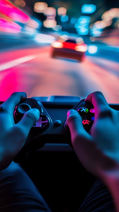 Free Intense Gaming Session Image - Gaming, Controller, Neon | Download ...