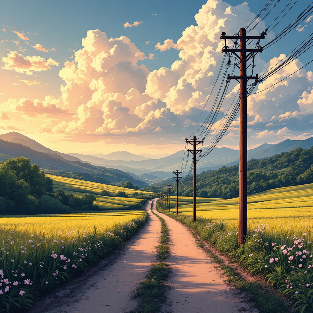 Free Countryside Golden Path Image - Countryside, Sunset, Path ...
