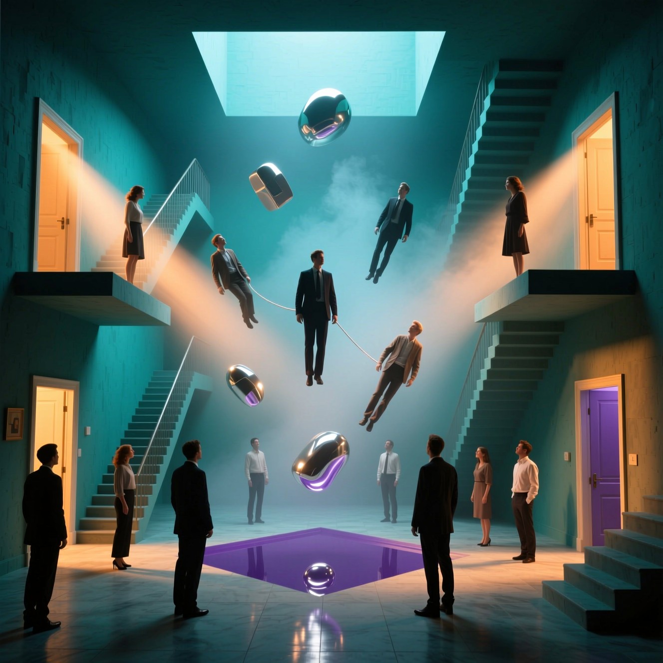Free Floating Human Dimension Image - Surreal, Floating, Levitation ...