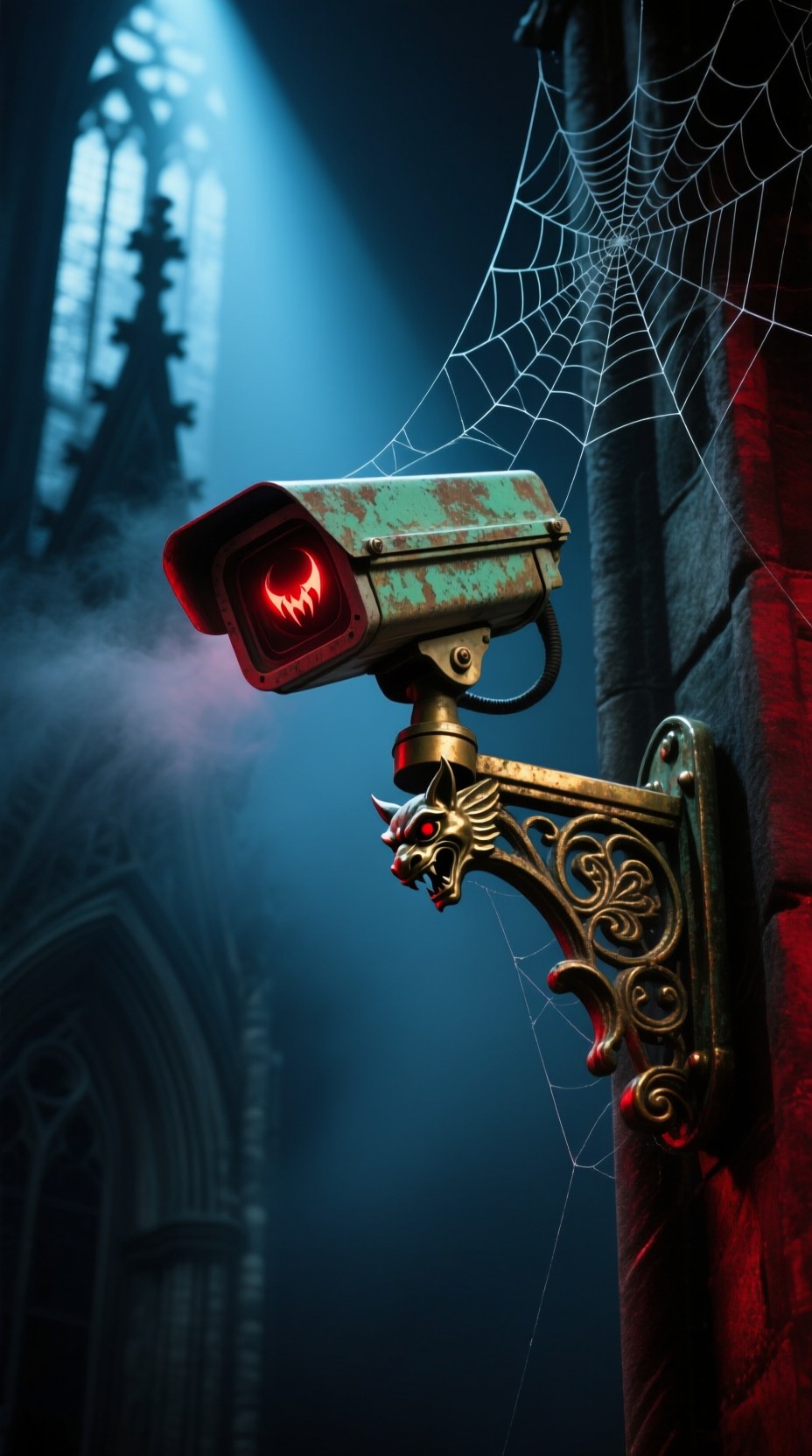 Demon Security Camera Free Unholy Digital Guardian Image - Surveillance, Gothic, Camera ...