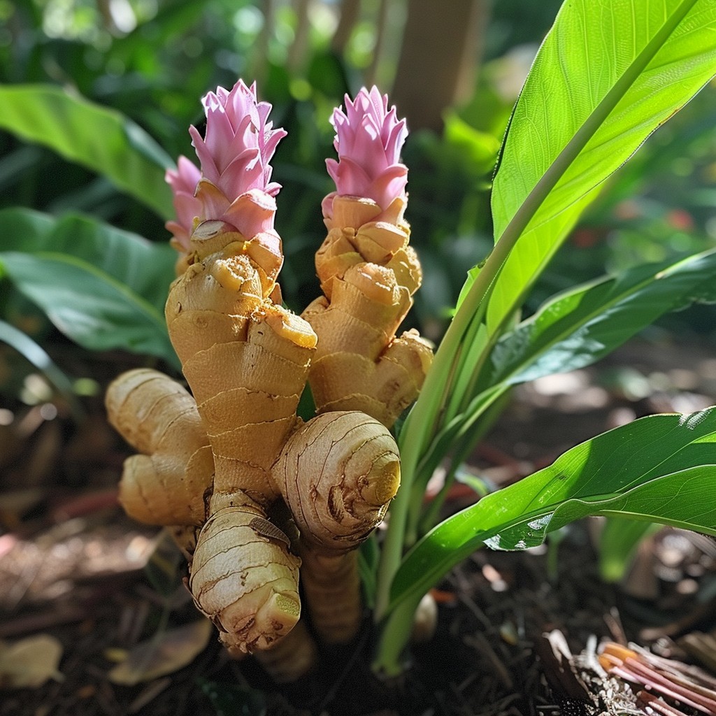 Free Blooming Ginger Roots Image - Ginger, Roots, Blooms | Download at ...