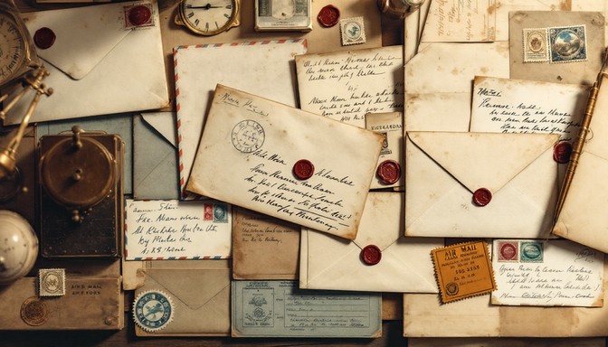 Free Vintage Mail Evolution Image - Vintage, Sepia, Letters | Download ...
