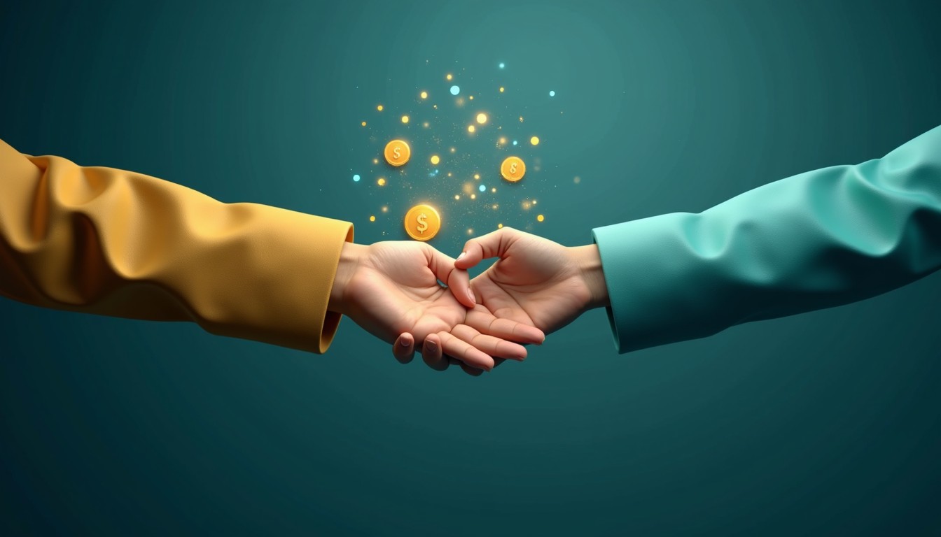 Exchange Values Free Digital Value Exchange Image - Handshake, Digital, Financial ...