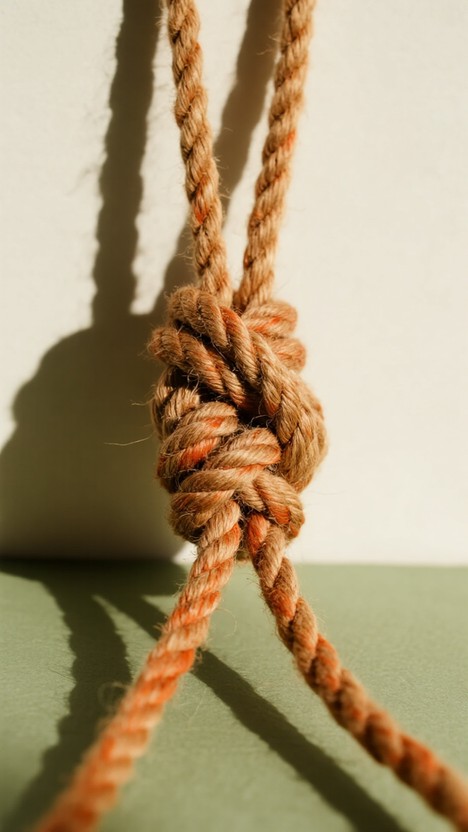 Three Rope Knot Free Tight rope knot Image - Rope, Knot, Strength | Download at StockCake