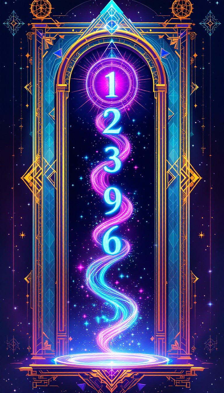 Fantasy Numbers Language Free Ascending Mystical Numbers Image - Portal, Gateway, Numbers ...