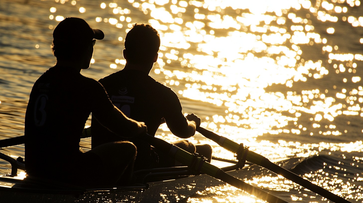 Long Exposure Photo Rowing Free Sunset Rowing Session Image - Rowers, Sunset, Silhouette ...