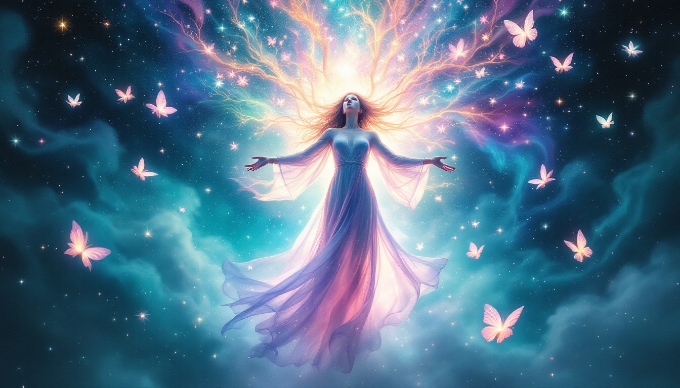 Free Celestial Goddess Awakens Image - Celestial, Goddess, Ethereal ...