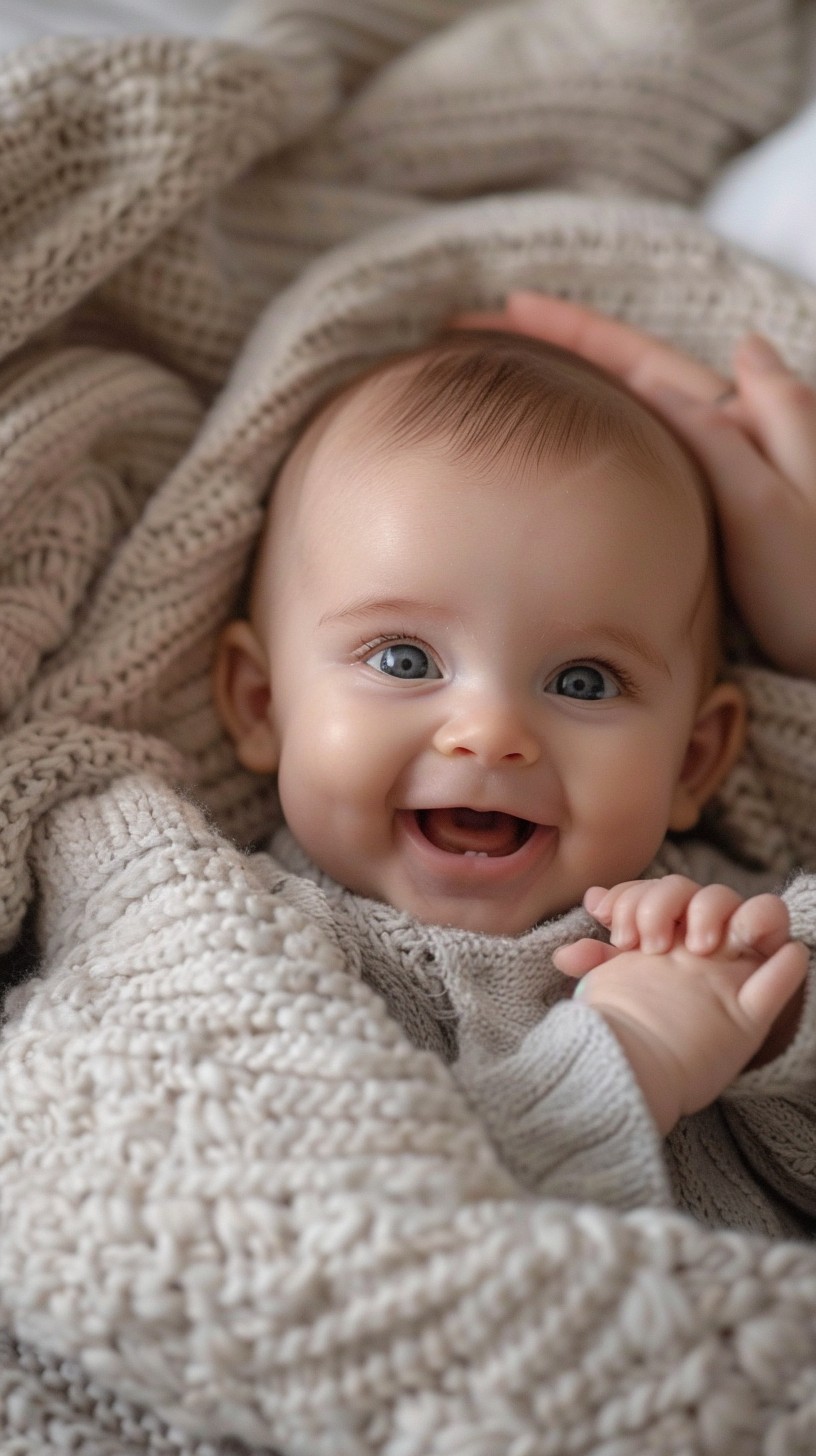 Free Joyful Baby Smile Image - Baby, Smile, Happy | Download at StockCake