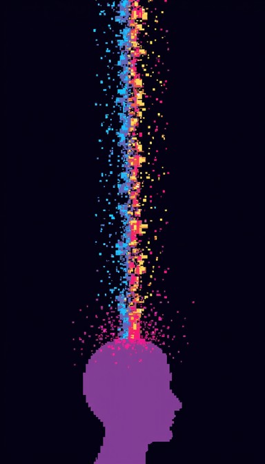 Free Mind Pixel Fountain Image - Creativity, Pixels, Brain | Download ...