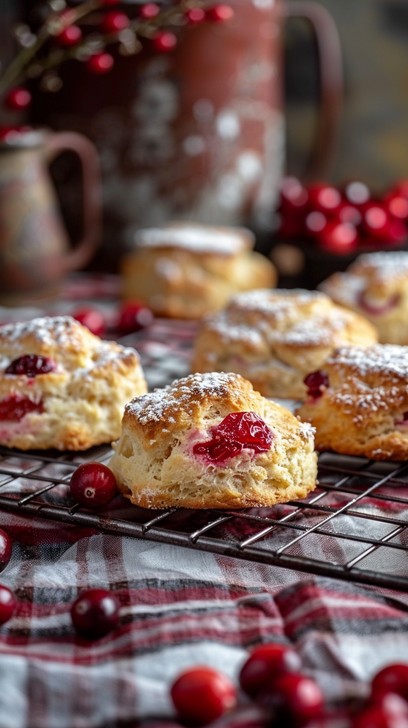 Free Cranberry Scones Served Image | Download at StockCake