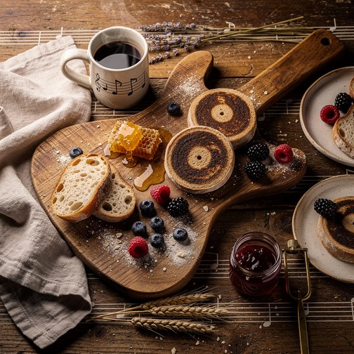 Rustic Breakfast Image Free Rustic Morning Melody Image - Breakfast, Rustic, Farmhouse ...