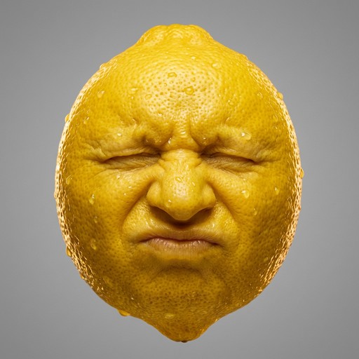 Free Sour Lemon Face Image - Lemon, Citrus, Yellow | Download at StockCake