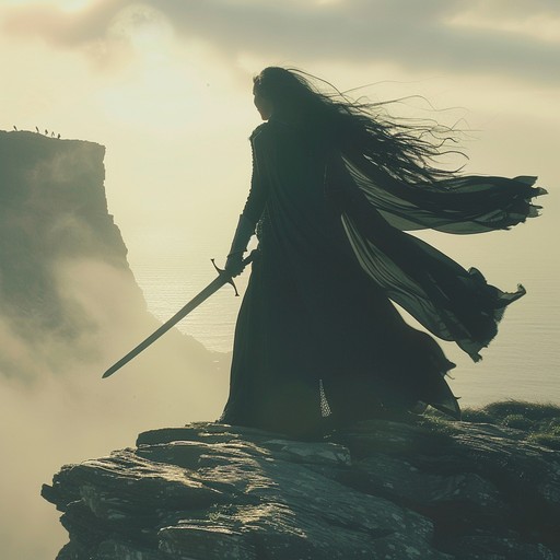 Free Misty Warrior Silhouette Image | Download at StockCake