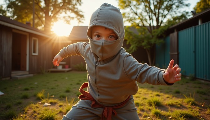 Free Backyard Ninja Adventure Image | Download at StockCake