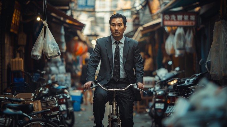 Free Urban Bicycle Commute Image - Bicycle, City, Man | Download at ...