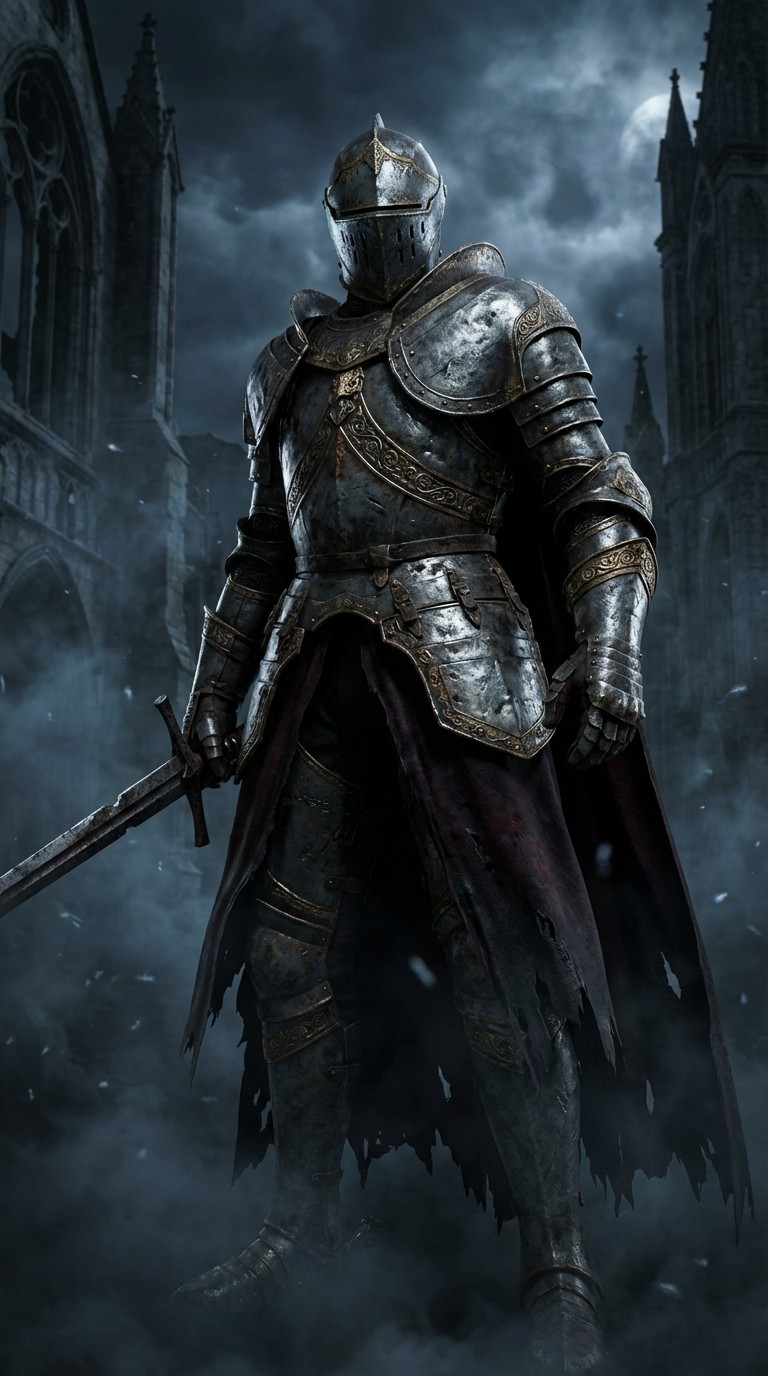Free Dark Armored Knight Image - Warrior, Knight, Armor | Download at ...