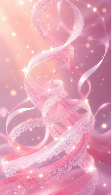 Free Floating Pink Bow Image - Pink, Bow, Ribbon | Download at StockCake