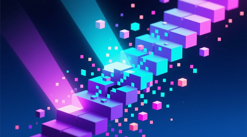 Free Digital Pixels Rising Image - Isometric, Pixels, Futuristic ...