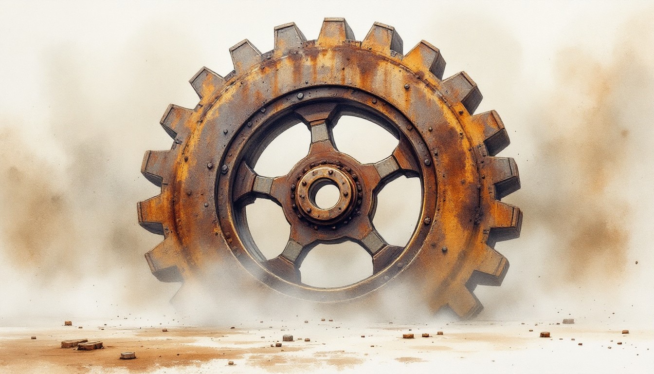 Rust Gear Free Rusty Gear Rising Image - Gear, Rust, Watercolor | Download at ...