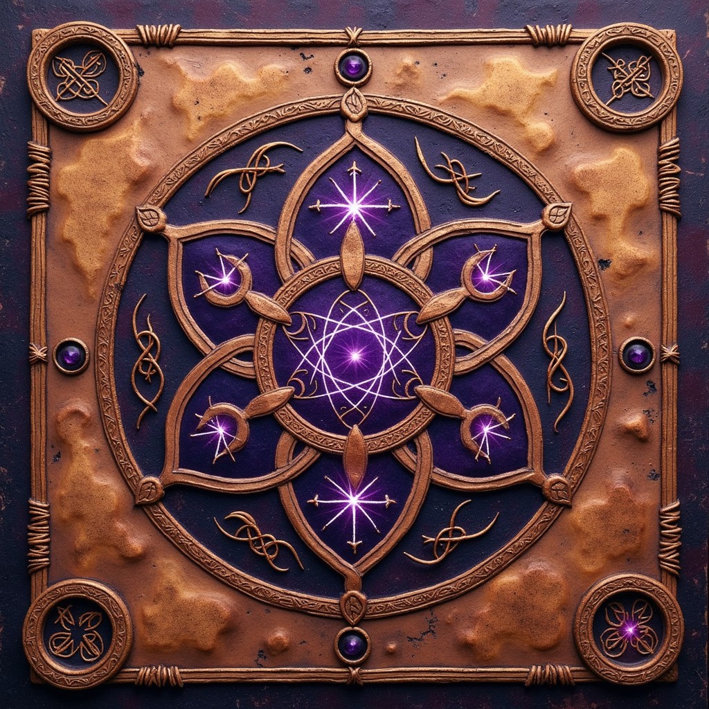 Free Sacred Cosmic Sigil Image - Mystical, Ancient, Manuscript ...