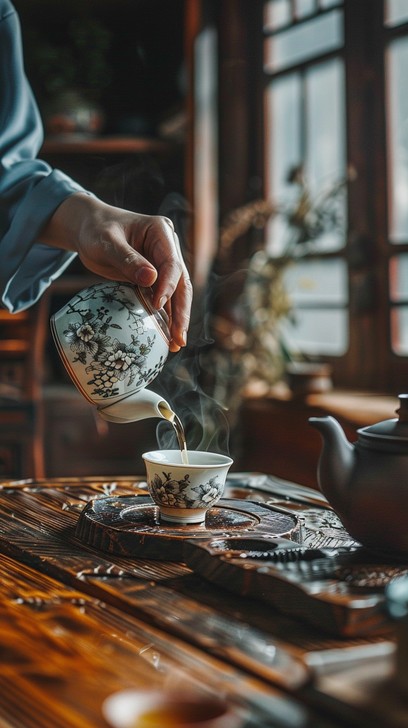 Pouring Tea Pattern Free Traditional Tea Pour Image - Tea, Pouring, Traditional | Download ...
