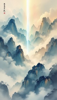 Free Misty Mountain Rainbow Image - Rainbow, Mountains, Mist | Download ...