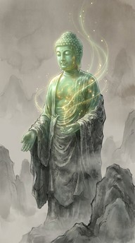 昇りゆく翡翠の仏像の画像をダウンロード - 仏像, 翡翠, 瞑想 | StockCake