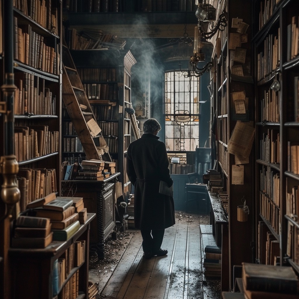 Free Vintage Library Encounter Image - Library, Vintage, Books ...