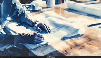 Free Blueprints in Light Image - Watercolor, Architectural, Blueprints ...