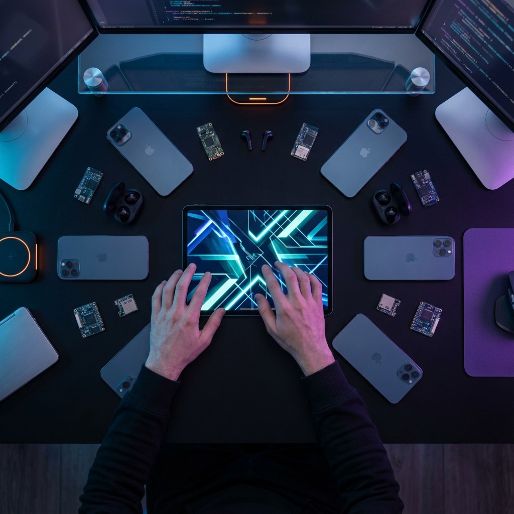 Free Technology Meets Creativity Image - Technology, Workspace, Tablet ...