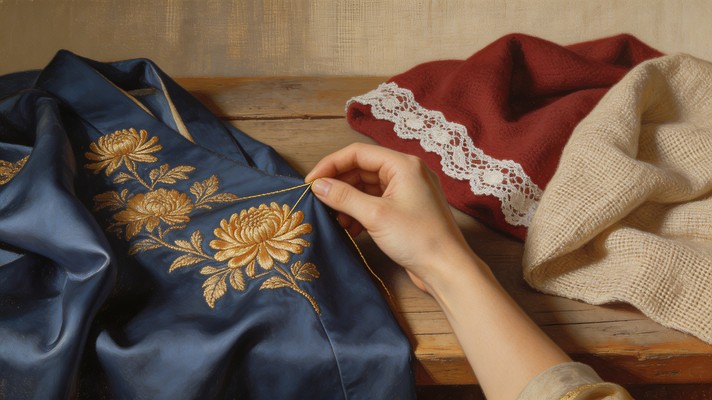 Textiles Traditional Performance Free Traditional Textile Craftsmanship Image - Embroidery, Textile ...